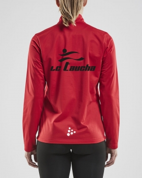 Craft Squad Trainingsjacke Damen - Rot